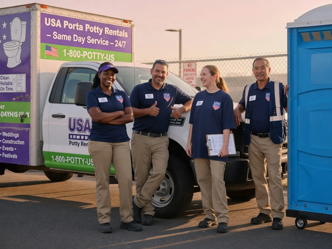 Porta Potty Rental company in Mill Spring, NC